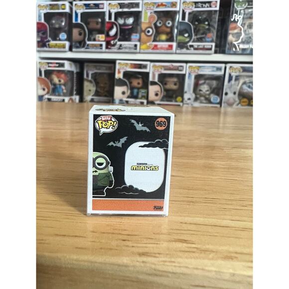 BITTY Frankenbob Minion Funko Pop #969 Despicable Me Minions Movies Halloween - Picture 3 of 6
